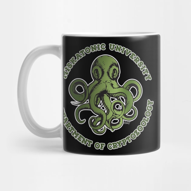 Cthulhu Tee- Cryptozoology Dept. by KennefRiggles